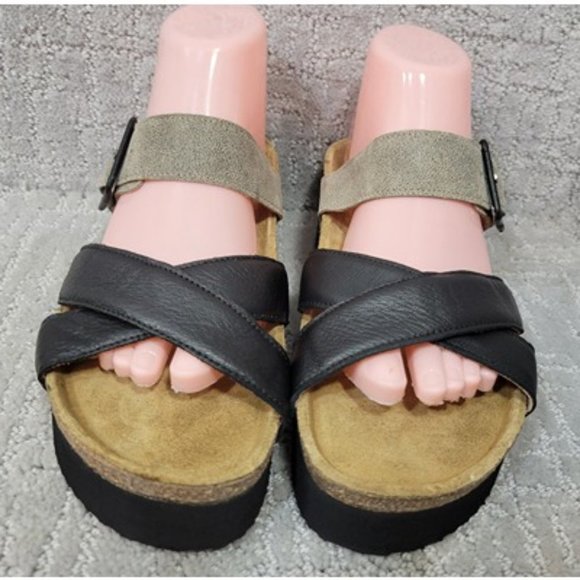 NAOT Juliette Women's Size EU 39 Beige/Beige Leather Strappy Sandals - Picture 3 of 12